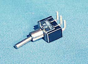 SPDT On-None-On Right Angle Mount Switch